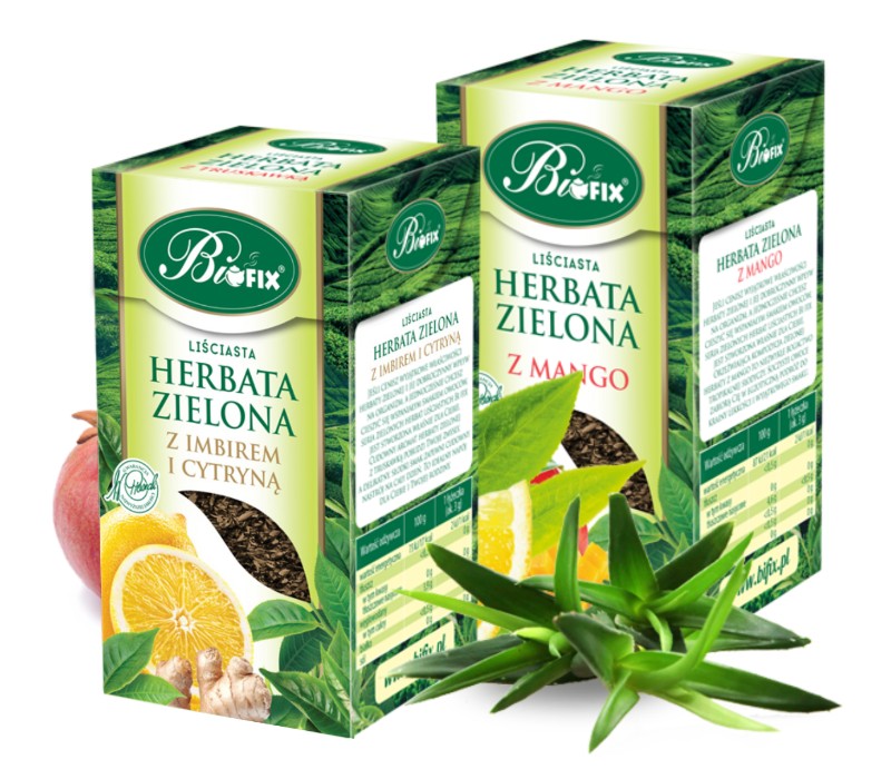 Herbaty zielone BiFIX